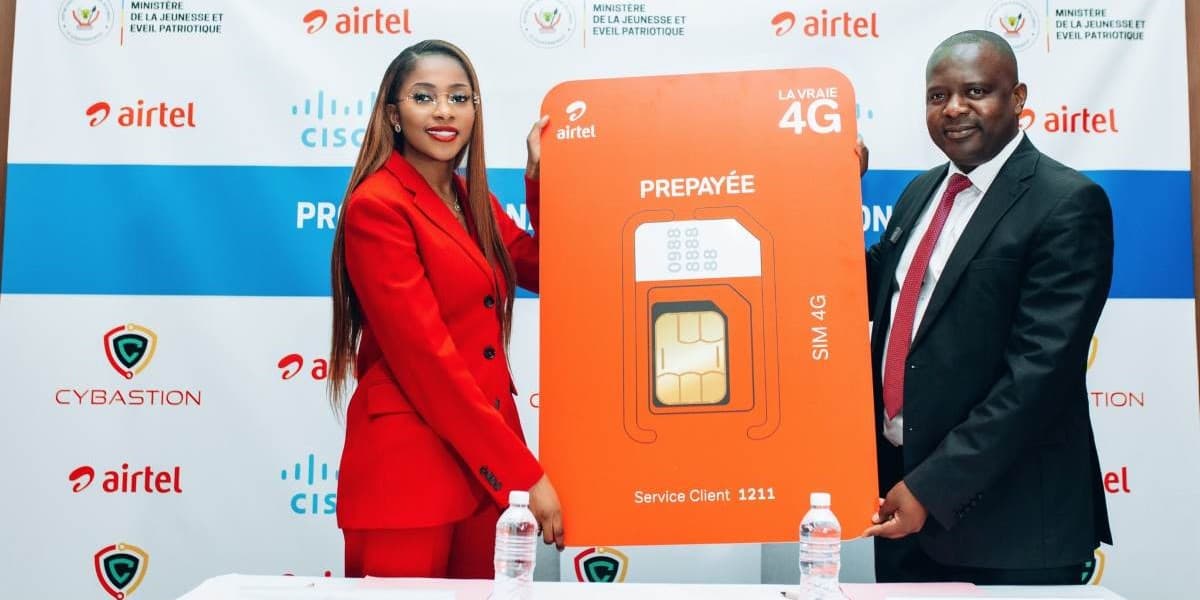 RDC : Airtel offre l'Internet gratuit à 250 000 jeunes